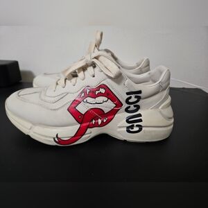 Shoes Gucci Rhyton Sneaker with Mouth Print